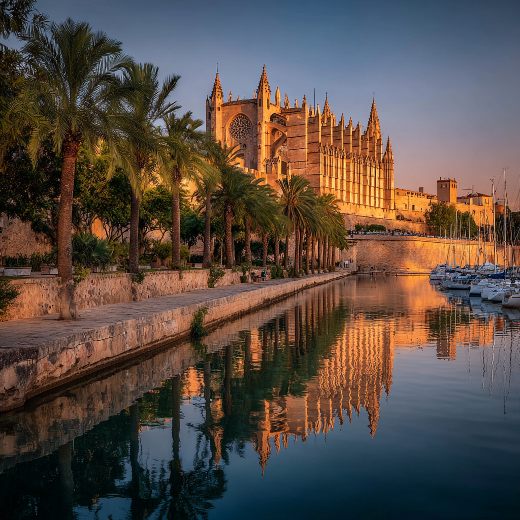 Kathedraal van Santa Maria La Sue en Royal Palace_Palma de Mallorca_wanneerbouwvaknl