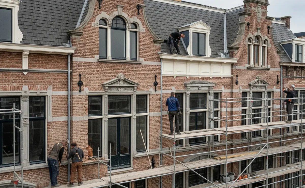 Gevelrenovatie Gorinchem