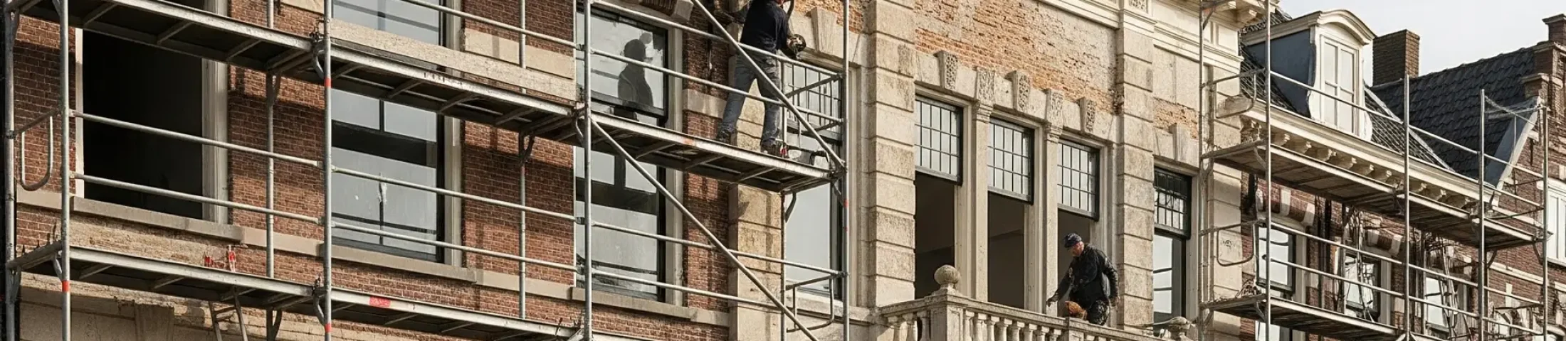 Renovatie pand uit 1880 Gorinchem